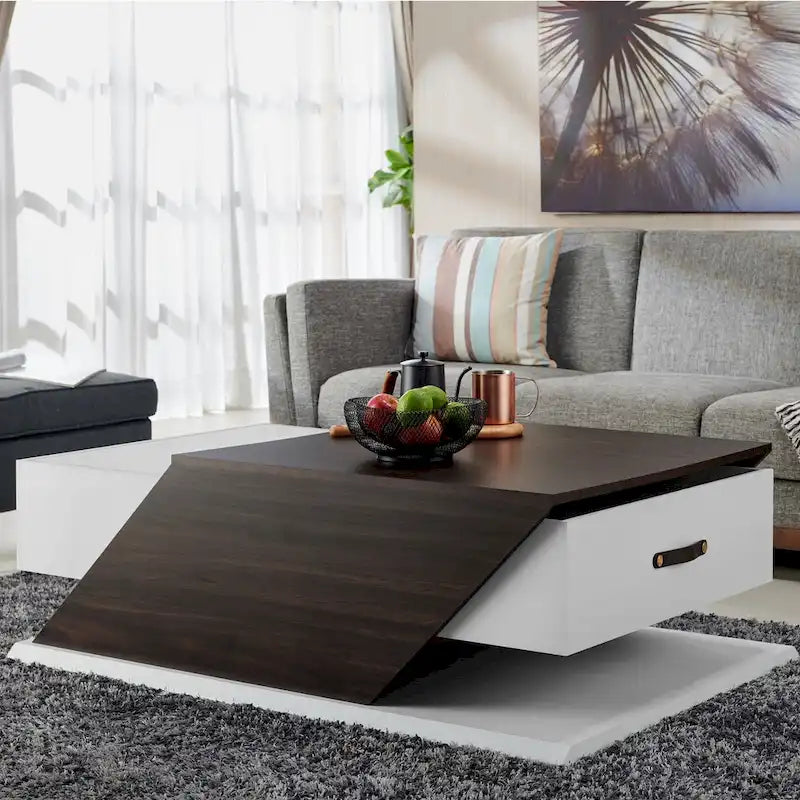 Soss Industrial 47-inch Lift-top Adjustable Coffee Table by Furniture of America