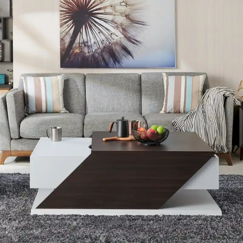 Soss Industrial 47-inch Lift-top Adjustable Coffee Table by Furniture of America