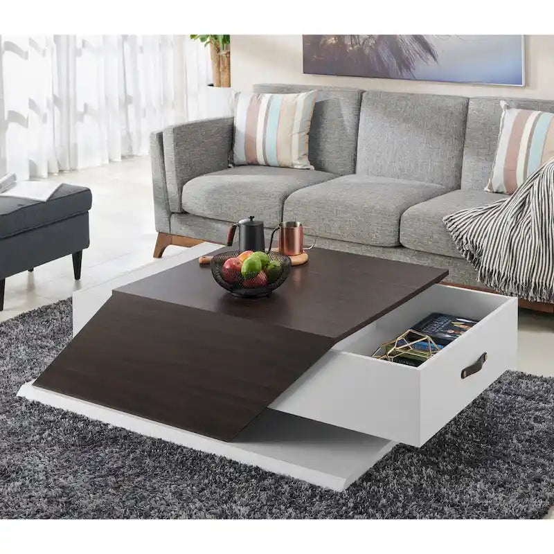 Soss Industrial 47-inch Lift-top Adjustable Coffee Table by Furniture of America