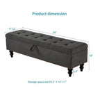 59 Bed Bench with Storage