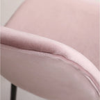 Roundhill Furniture Lassan Contemporary Fabric Upholstered Dining Chairs (Set of 4)