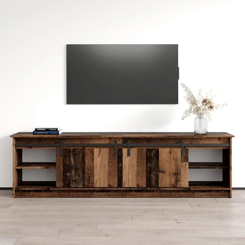 Granero 04 BL-EF Fireplace TV Stand