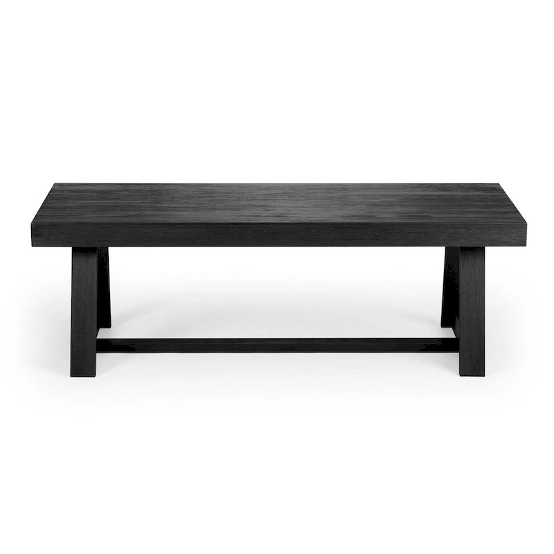 Plank and Beam Classic Rectangular Trestle Leg Coffee Table - 48