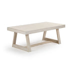 Plank and Beam Classic Rectangular Trestle Leg Coffee Table - 48