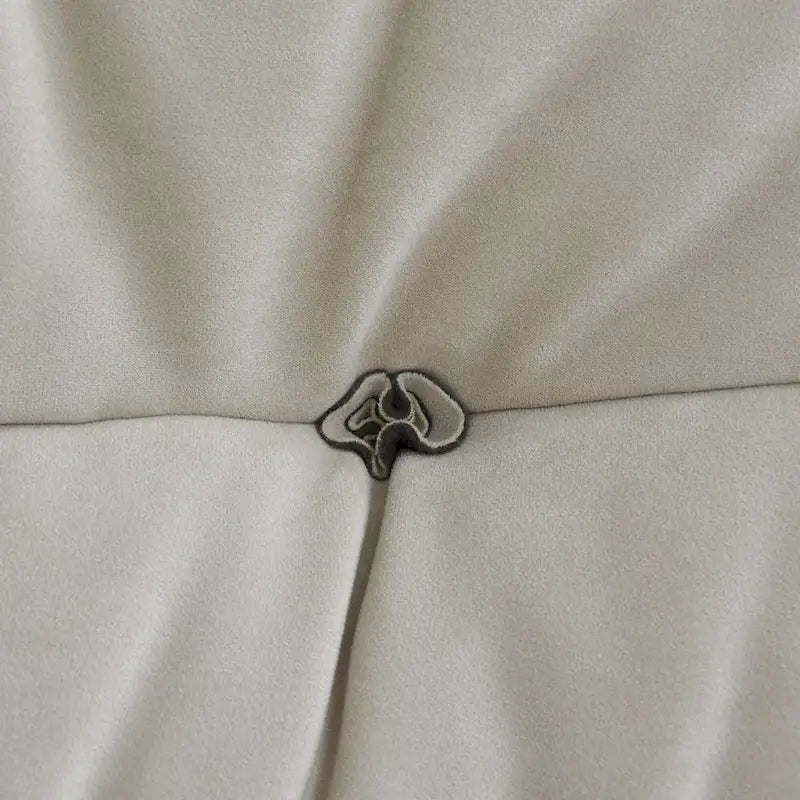 105 Modern Sanded Velvet Cloud Loveseat Sofa Sectional Couch for Living Room