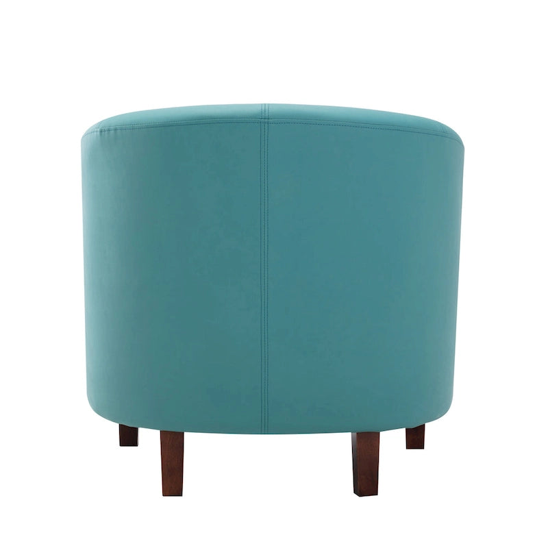 Carson Carrington Junsele PU Leather Accent Club Chair