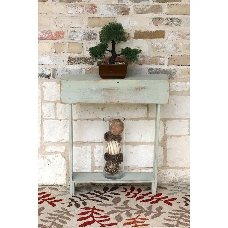 Rustic Skinny Wall Table