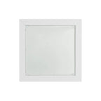 Cordero Wood and Glass Top 24-Inch Wide End Table with Shelf Storage