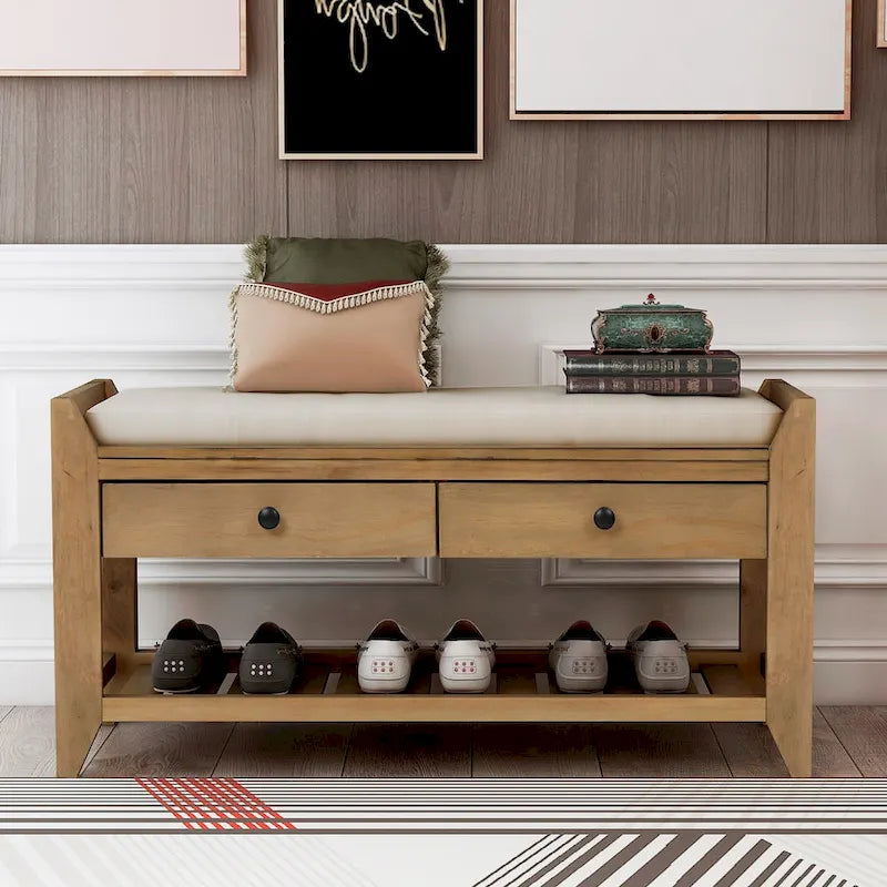 Entryway Storage Bench
