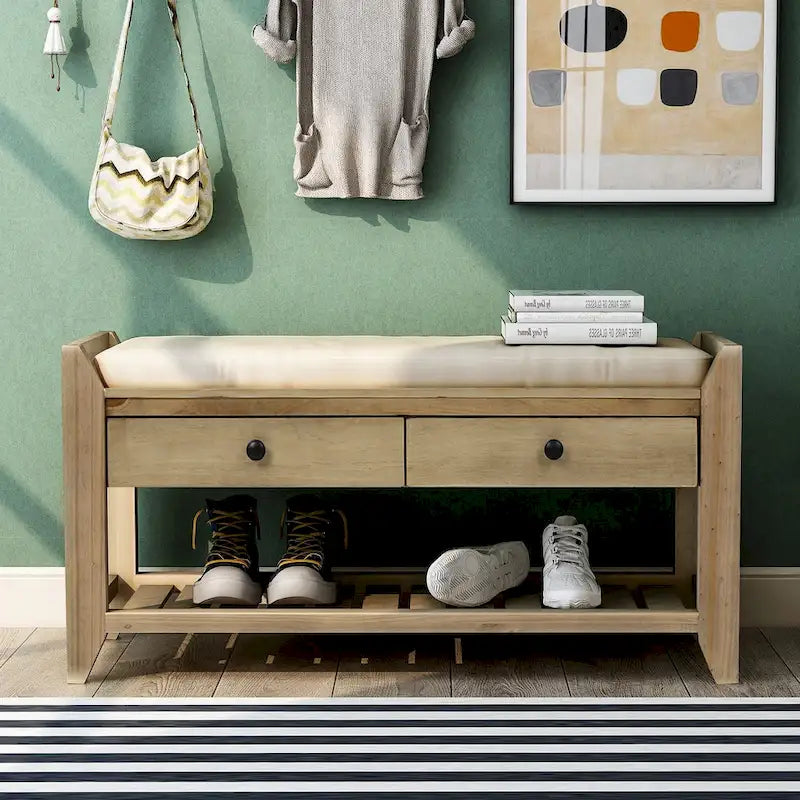 Entryway Storage Bench