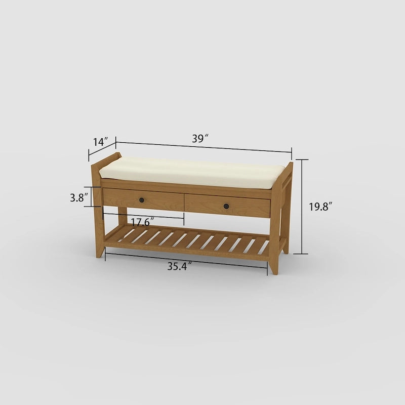 Entryway Storage Bench