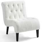 AVAWING Armless Accent Upholstered Lounge Chair