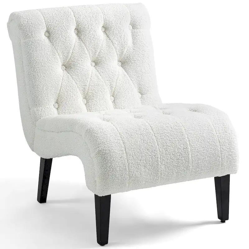 AVAWING Armless Accent Upholstered Lounge Chair