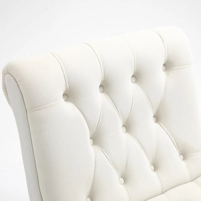 AVAWING Armless Accent Upholstered Lounge Chair