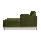 Knox 65 Modern Farmhouse Performance Velvet Chaise Lounge Chair