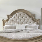 Magnolia Manor Queen Upholstered Panel Bed Headboard - 2 Finish Options
