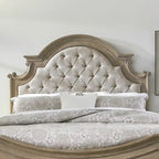 Magnolia Manor Queen Upholstered Panel Bed Headboard - 2 Finish Options
