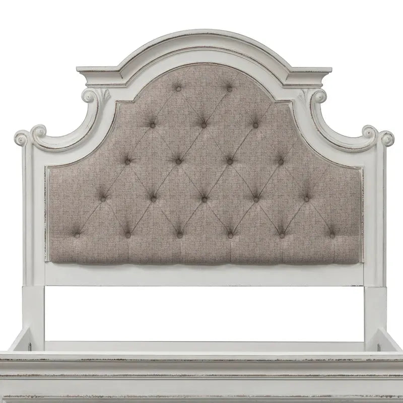 Magnolia Manor Queen Upholstered Panel Bed Headboard - 2 Finish Options