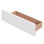 Platform Bed with Classic Headboard and 4 Drawers