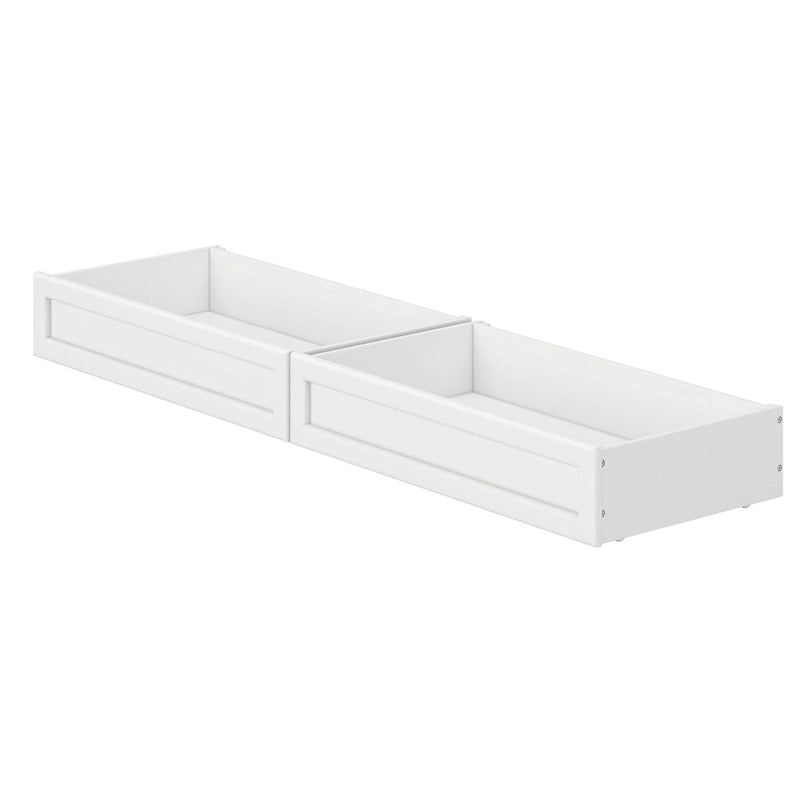 Twin-Full Mid-Century Modern Under Bed Storage Drawers