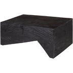Asma Modern Angular Wooden Coffee Table - 15H x 39W x 22D