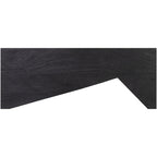 Asma Modern Angular Wooden Coffee Table - 15H x 39W x 22D