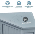 Bathroom Storage Cabinet with Adjustable Shelves,Free Standing Corner Cabinet with Single Door,Freestanding Floor Cabinet