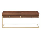 Cooke Square Table with Metal Base by iNSPIRE Q Modern