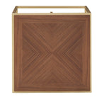 Cooke Square Table with Metal Base by iNSPIRE Q Modern