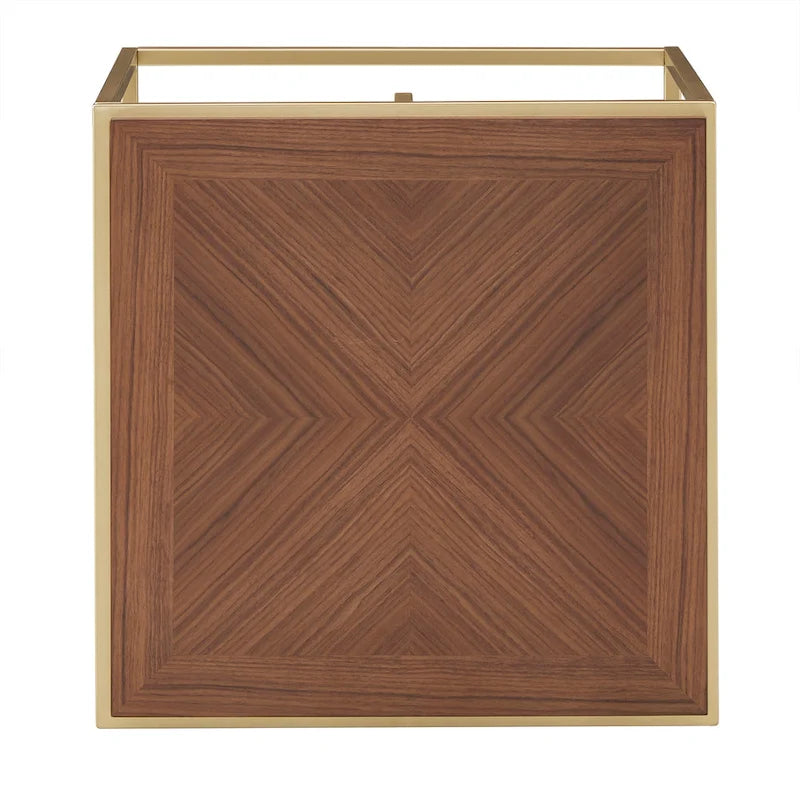 Cooke Square Table with Metal Base by iNSPIRE Q Modern