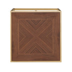 Cooke Square Table with Metal Base by iNSPIRE Q Modern