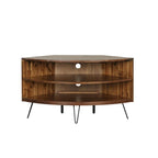 Declan Solid Acacia 43-inch Corner Media Stand