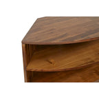 Declan Solid Acacia 43-inch Corner Media Stand