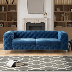 Corvus Aosta Tufted Velvet Chesterfield Sofa