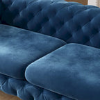 Corvus Aosta Tufted Velvet Chesterfield Sofa