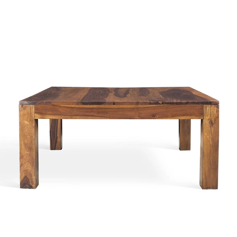 Handmade Cube Low Square Coffee Table (India) - 15.75 x 35.5 x 35.5