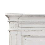 The Gray Barn Abbey Park Weathered Brown & Antique White King Panel Headboard