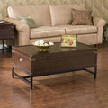 SEI Furniture Azul Espresso Storage Coffee Table