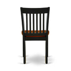 East West Furniture Kitchen Table Set Consist of a Rectangle Dining Table with Butterfly Leaf and Dining Chairs (Pieces Options)