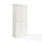 Crosley Seaside Distressed White Kitchen Pantry