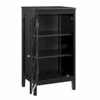 Ava Black Small Cabinet