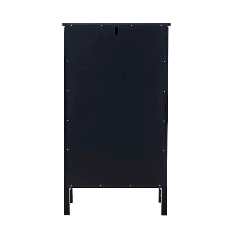 Ava Black Small Cabinet