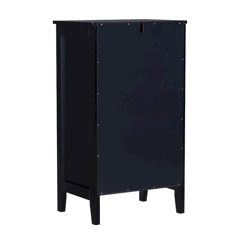 Ava Black Small Cabinet