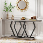 70.9 Inch Long Sofa Console Table for Entryway,Modern Hallway Accent Tables with Stylish Metal Legs