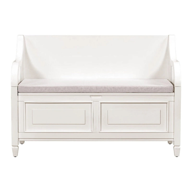 Merax 42 Rustic Style Solid wood Entryway Multifunctional Storage Bench