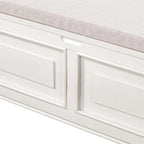 Merax 42 Rustic Style Solid wood Entryway Multifunctional Storage Bench