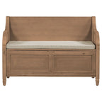 Merax 42 Rustic Style Solid wood Entryway Multifunctional Storage Bench