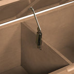 Merax 42 Rustic Style Solid wood Entryway Multifunctional Storage Bench