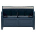 Merax 42 Rustic Style Solid wood Entryway Multifunctional Storage Bench