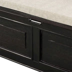 Merax 42 Rustic Style Solid wood Entryway Multifunctional Storage Bench